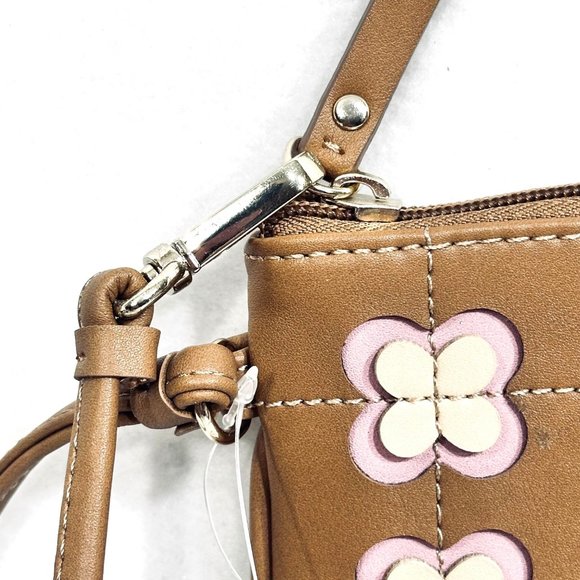 Nine West Floral Dimensional Wristlet - Picture 3 of 8